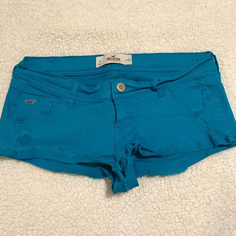 Bright Blue Hollister Shorts